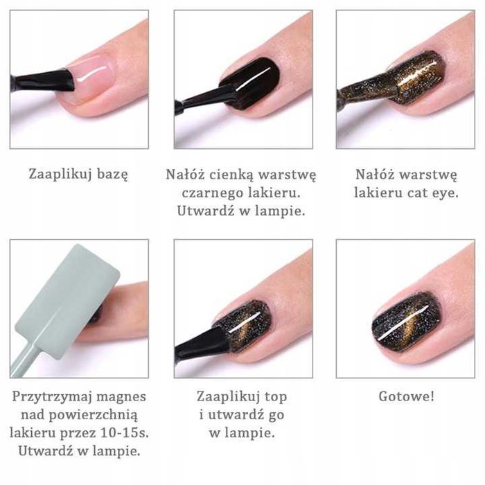 Magnes Płytka magnetyczna CAT EYE kocie oko