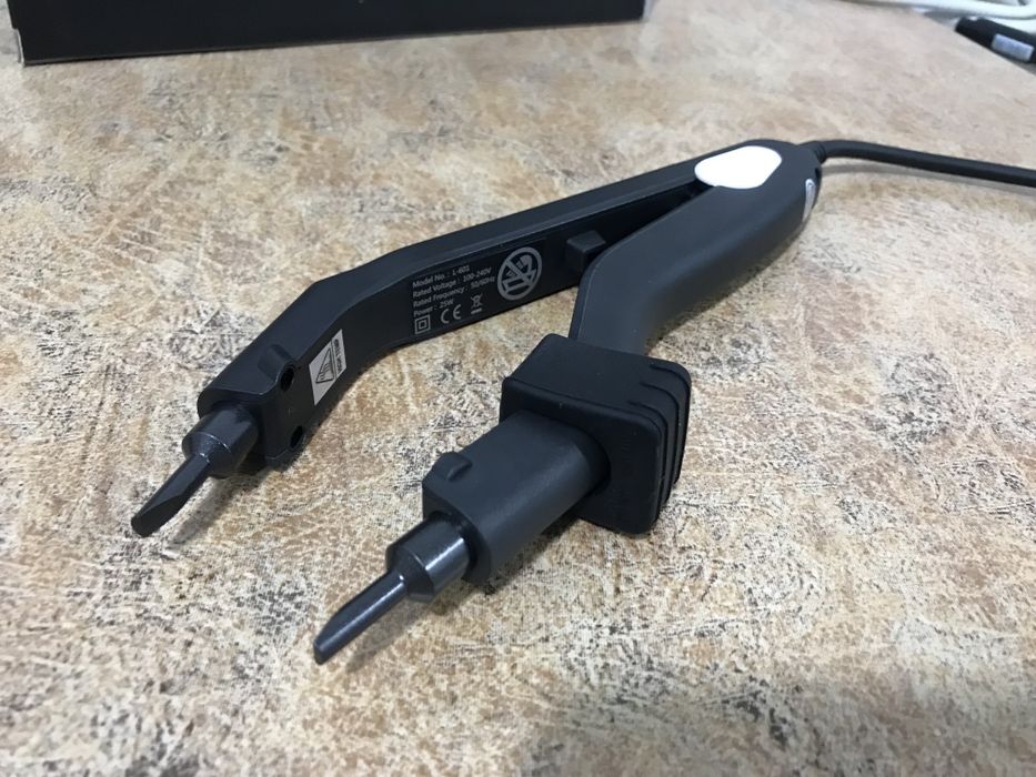 Щипцы для наращивания, щипці для нарощування волосся з терморегуляторо