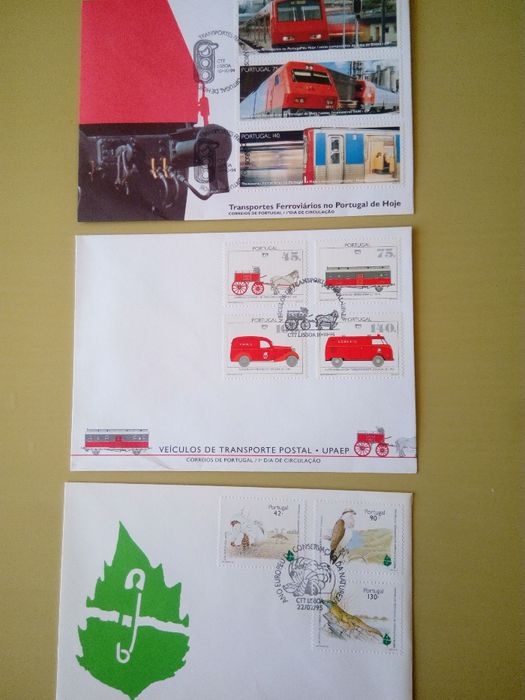 selos 1ºdia de circulação