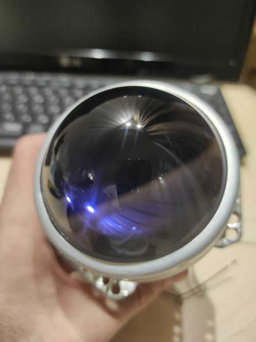 Hella 3R Blue Биксеноновые линзы под лампы H7 и D2S 3 дюйма Koito