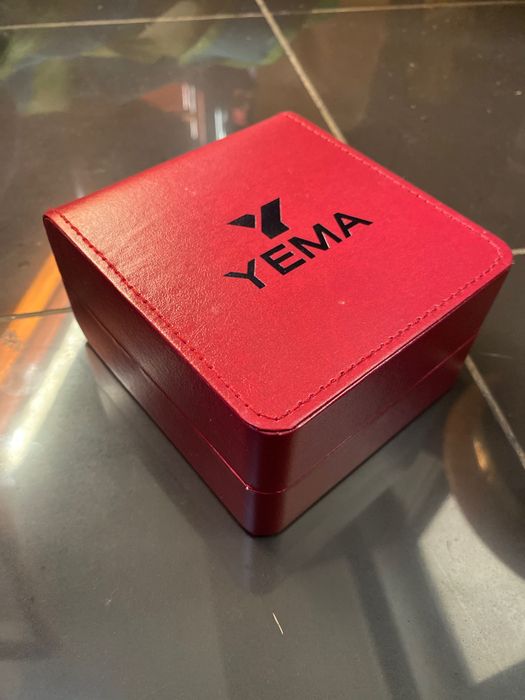 Relógio Yema Cronógrafo Automático Vidro Saphira Vintage Novo