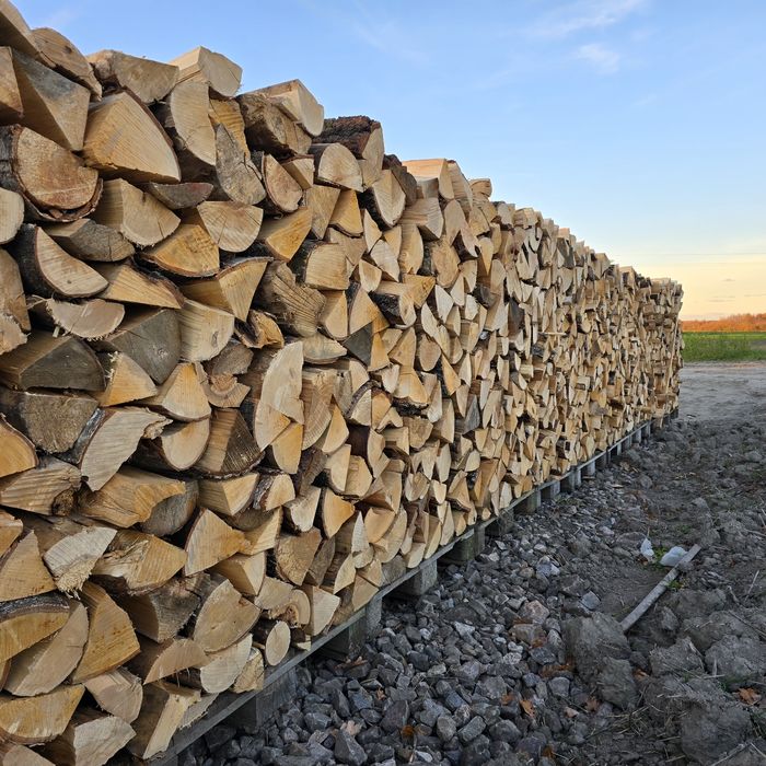 Drewno Opałowe/Kominkowe Drzewo opałowe ŁUPANE /W CAŁOŚCi