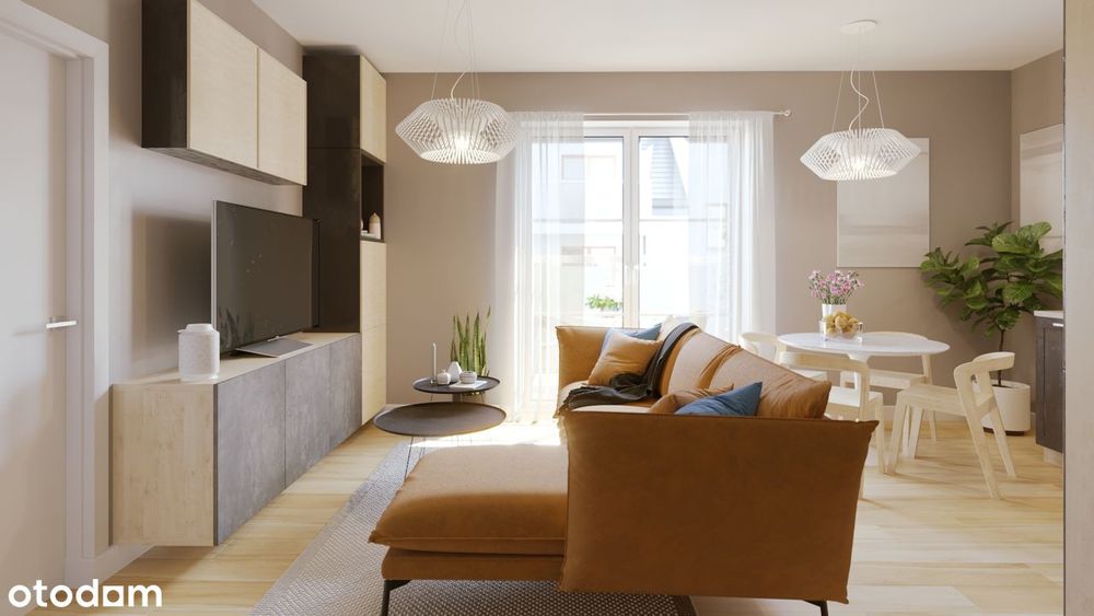 Apartament 2 pokojowy w centrum Dobrzycy  - 40 m2 + balkon