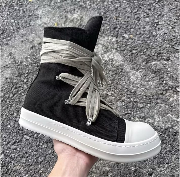 Кеди Rick Owens DRKSHDW hexagram ramones megalace високі | кеды рик овенс рамоны кеди рік овенс рамони