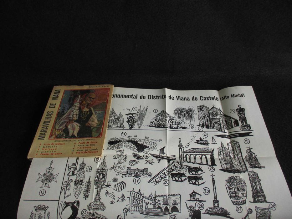 Livro Maravilhas de Viana António Paço 1971