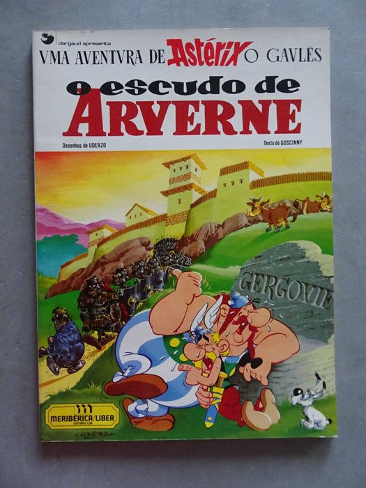 Livro Meribérica - Astérix - O escudo de Arverne (capa mole)