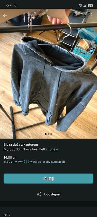 Bluza z kapturem