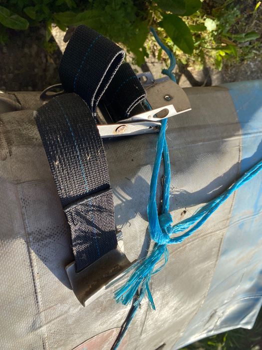 Lona oleado lateral para TIR 40 pés completo com pontos de fixação