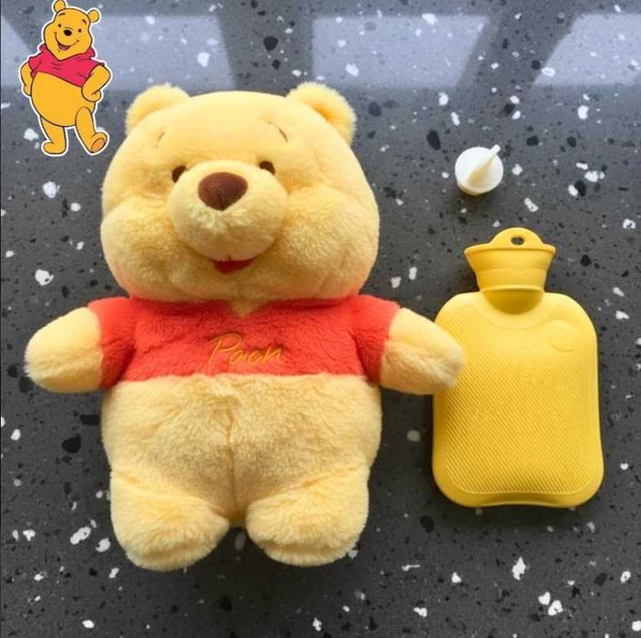 Брендова м’яка водяна грілка іграшка disney  - 2 в 1 зігріває у холод