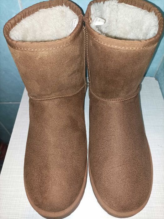 Сапоги с мехом Classic (размер 40, стелька 25.5 см) UGG сапожки