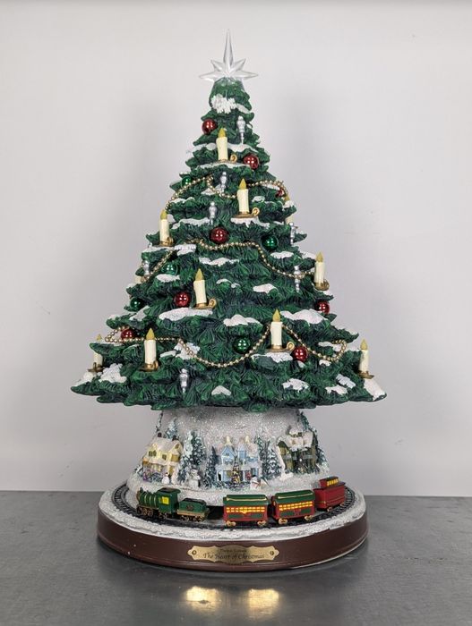 Choinka Serce Świąt Kinkade drzewko stołowe świąteczne choineczka