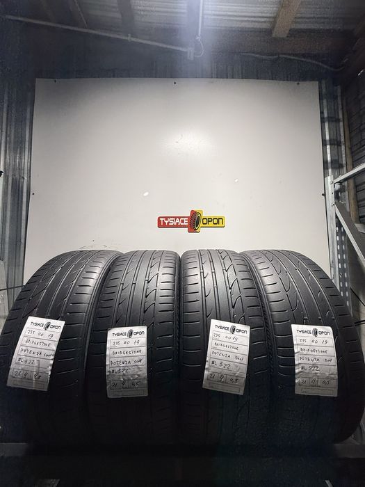 Opona letnia Bridgestone Potenza S001 235/40R19 96W XL używana #M392