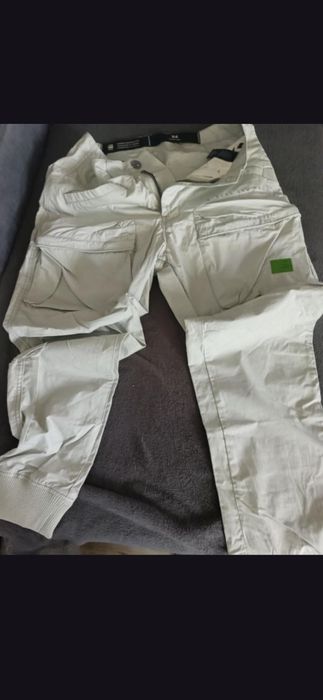 Spodnie G-Star Raw Joggery Cargo D19706 - A970-C958 szary Relaxed fit