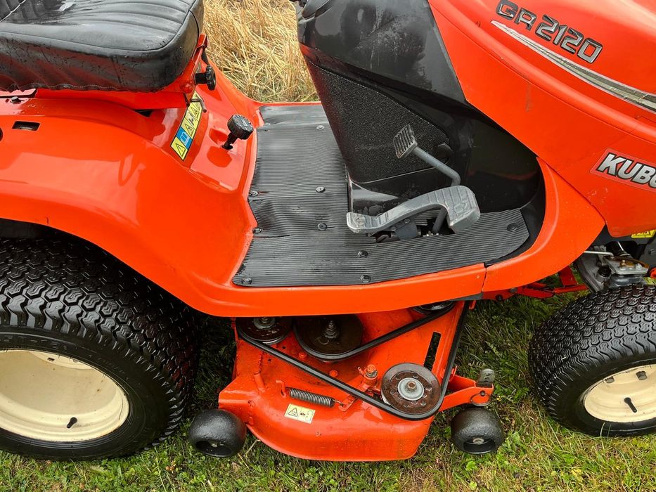Kubota gr 2120 4x4 diesel 3 cylindry kosz kosiarka