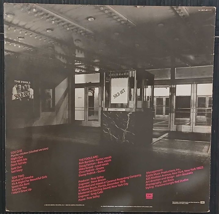 The Fools - Sold Out (Vinil / LP)