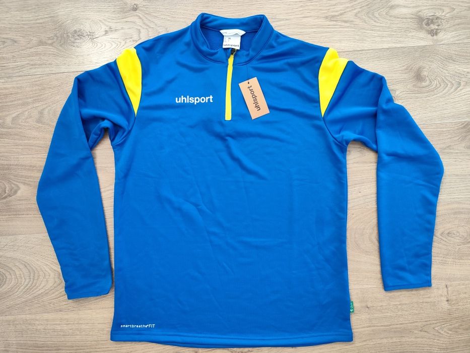 Bluza sportowa Uhlsport Squad 27 1/4 ZIP Top niebieska trening nowa XL