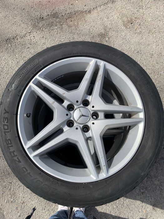 Диски Mercedes 255/45r18