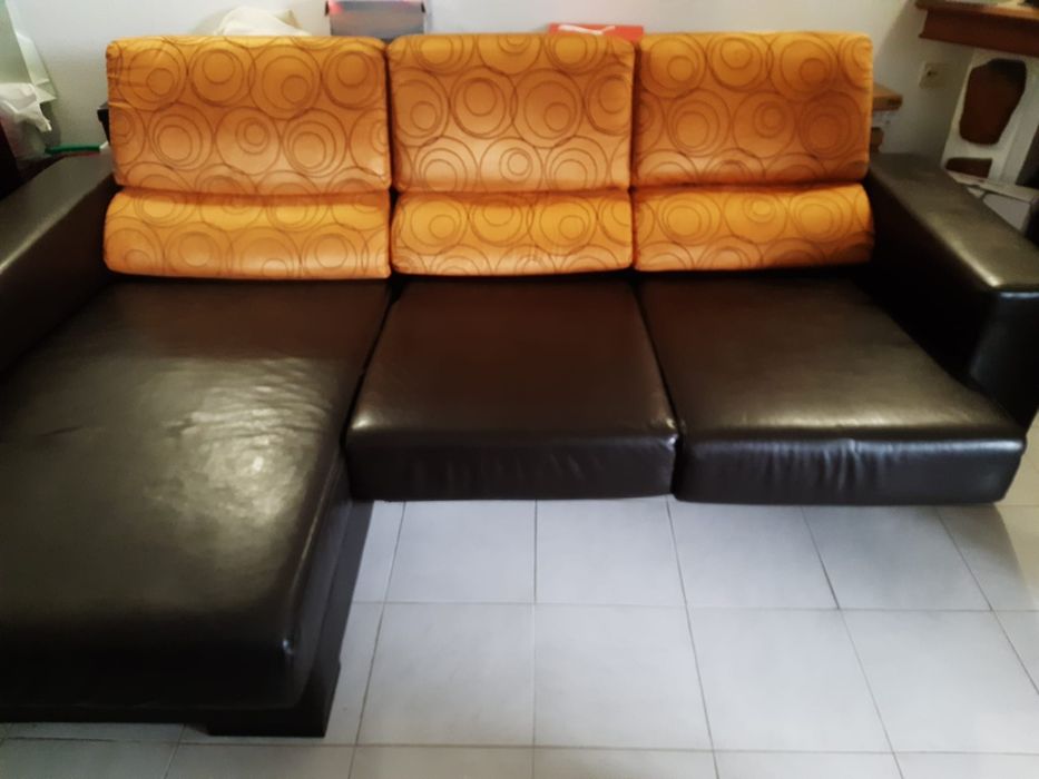 Sofá de pele como novo