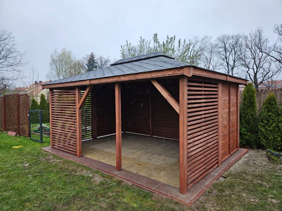 Altana wiata tarasy meble ogrodowe domki narzedziowe. TimberAltDesign