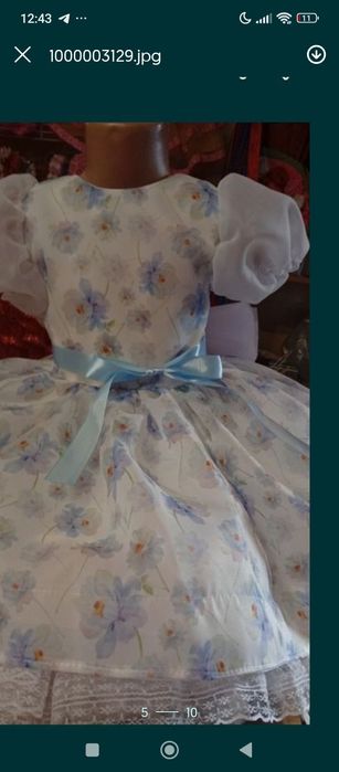 Розпродаж дитячих святкових суконь