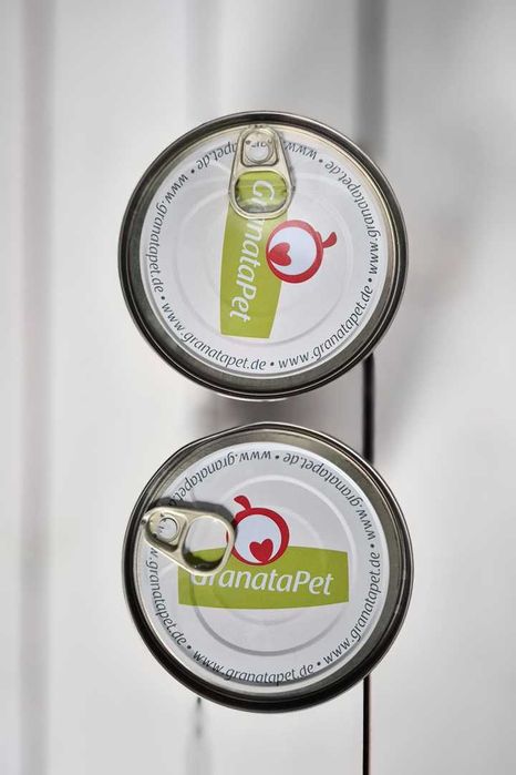 Karma mokra dla psa puszki GranataPet Venison Pur 800g x2