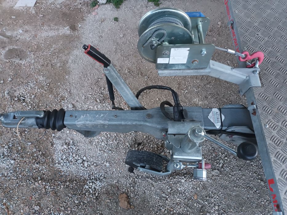 Reboque porta automóvel 2010 pequeno clássico rally