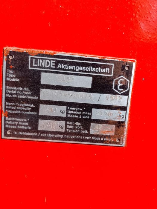 Wózek widłowy LINDE