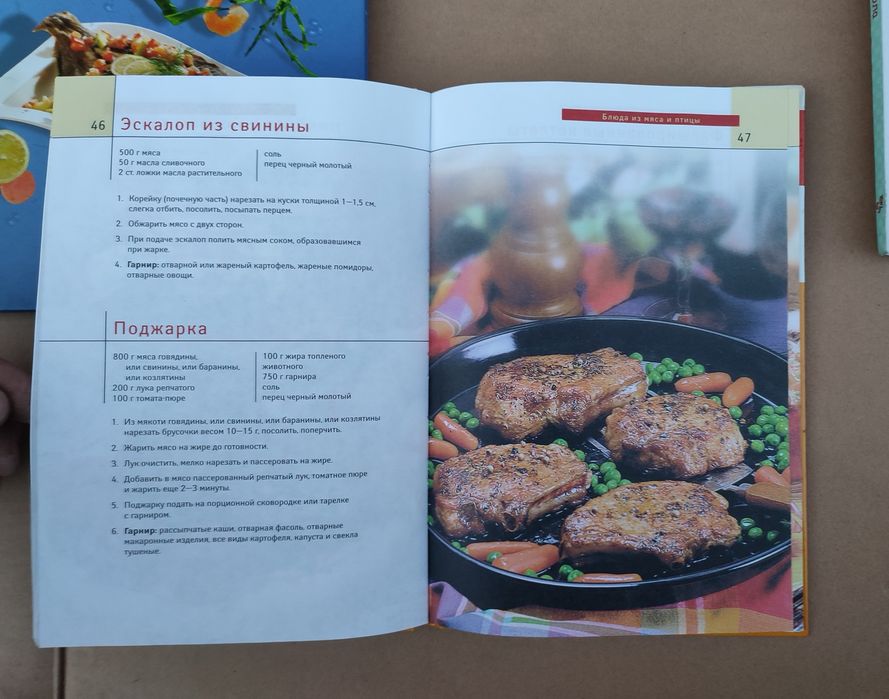Книга блюда из мяса и птицы.