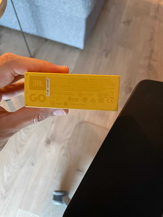 JBL GO głośnik Bluetooth żółty