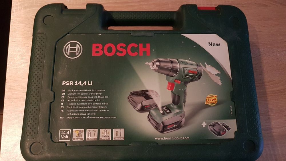 BOSCH PSR 14,4 Li wkrętarka uszkodzona