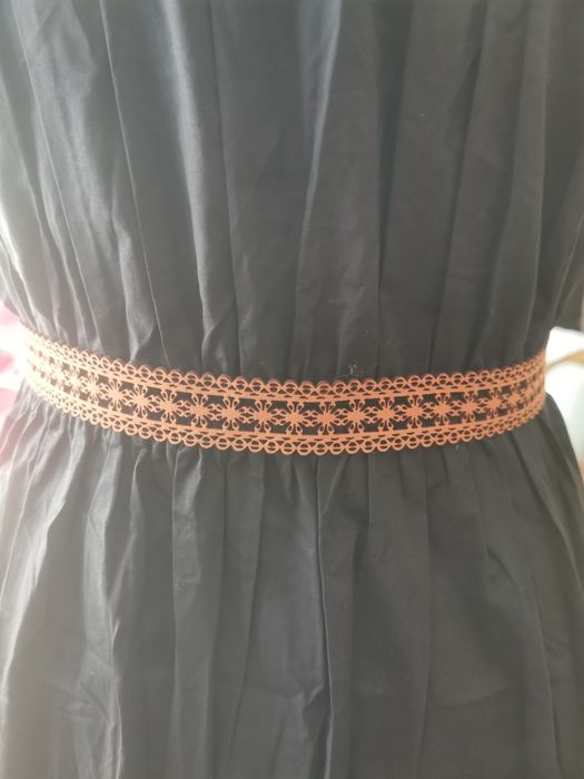 Zamszowy damski Pasek etno, boho