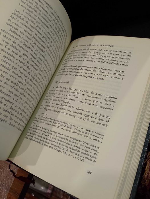 Noções Fundamentais de Direito do Trabalho 1 - 1979