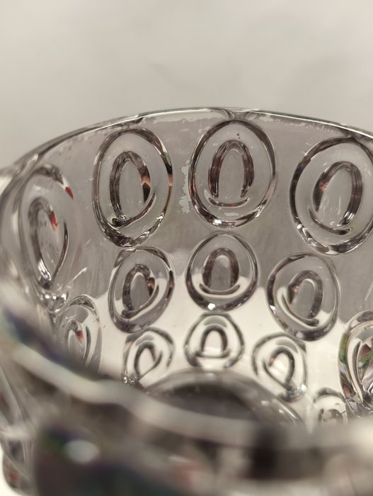 Wazon / świecznik  szklany