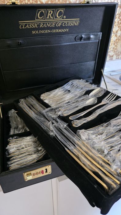 Faqueiro solinger banhado ouro