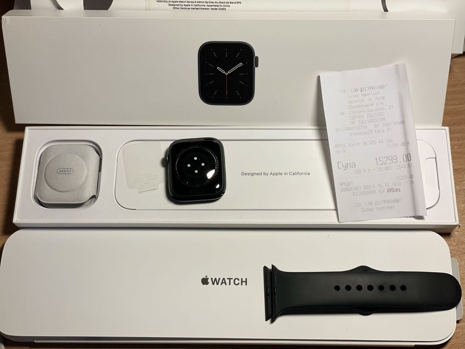 Apple watch series 6 44mm, годинник епл вотч 6 серії
