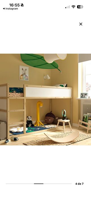 Cama reversível ikea