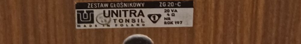Zestaw głośnikowy