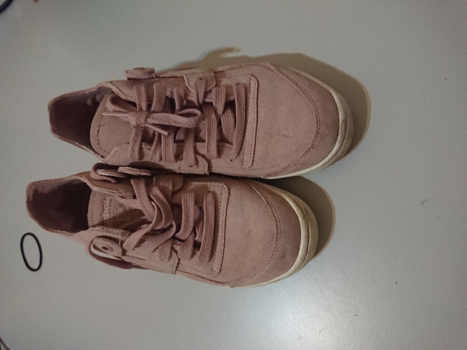 Sapatilhas tenis reebok workout rosa palido tam 35,5