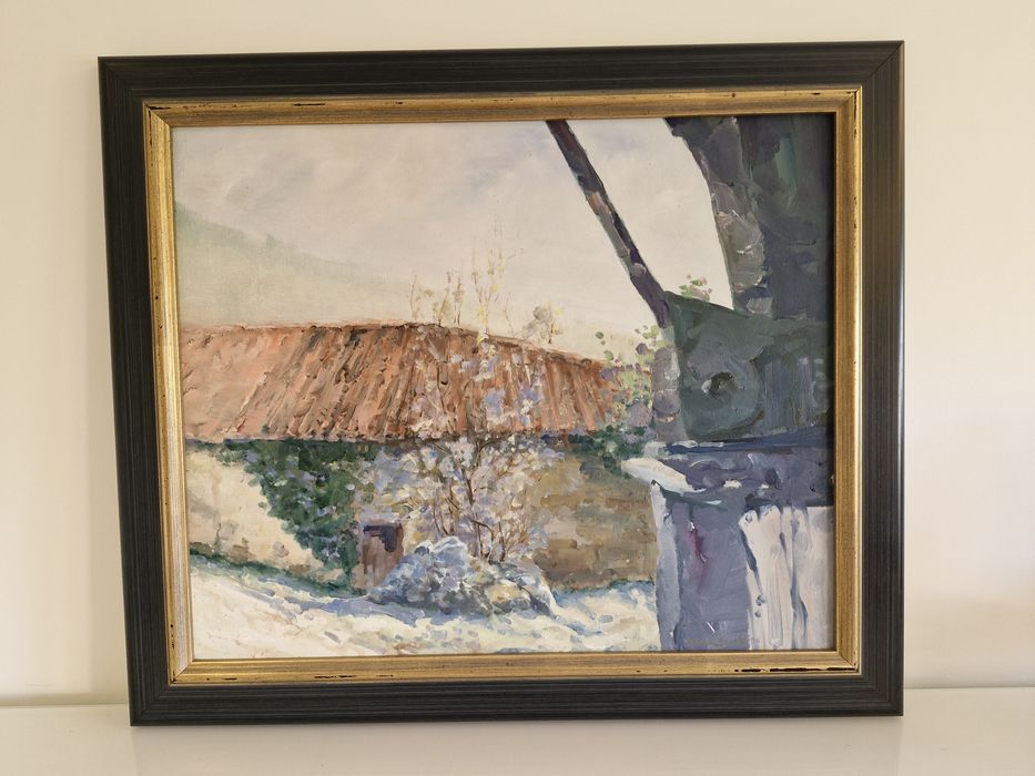 Pintura a óleo .