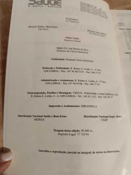 Profertilidade no casal, Dr. José Pereira da Silva, livro