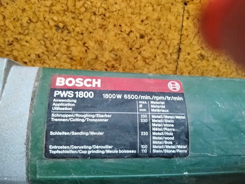 Rebarbadora Bosch PWS 1800