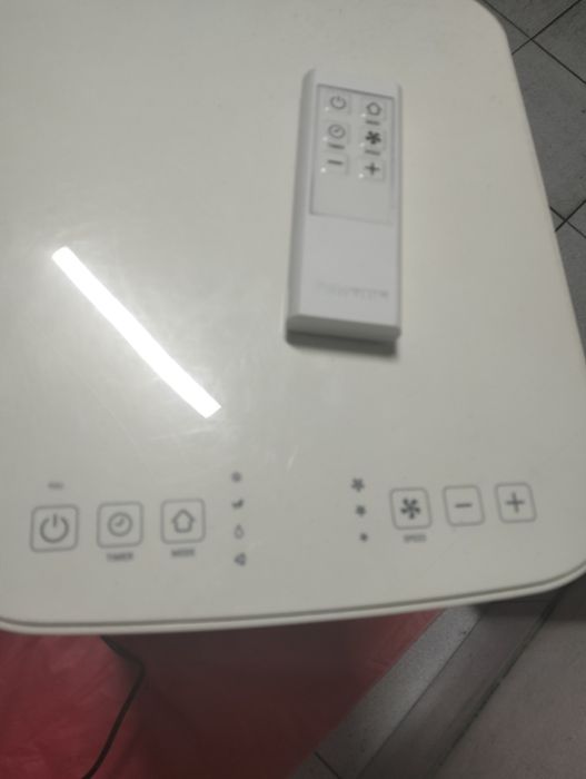 Ar condicionado e desumidificador Rowenta  Turbocool + 5020fo 83m3 1000 Btu com comando