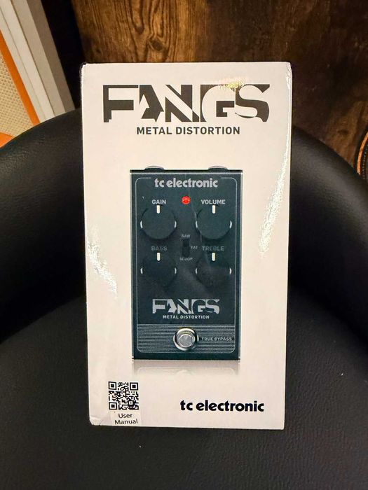 Pedal TC Electronic Fangs Metal Distortion - Novo