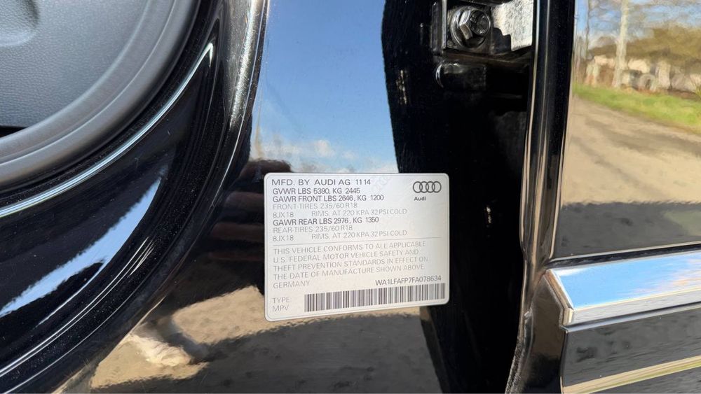 Audi Q5 2014 без пробігу по Україні