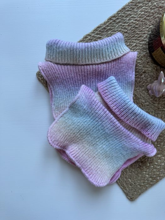 Kominy/ kołnierze dla bliźniaczek 92-128