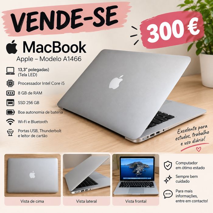 Vende-se macbook