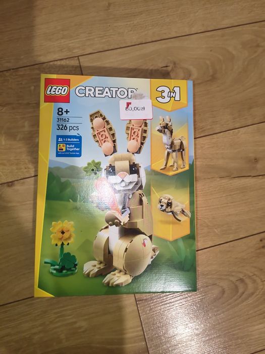 Lego creator 3w1 zając 8+