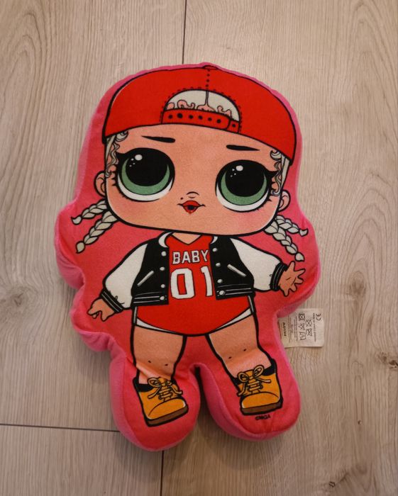 Poduszka ozdobna różowa LOL surprise 38cm