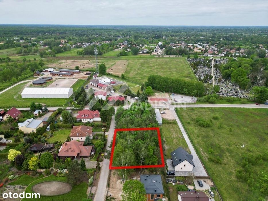 1100m | działka budowlana | Wólka Kozodawska - Widok 5