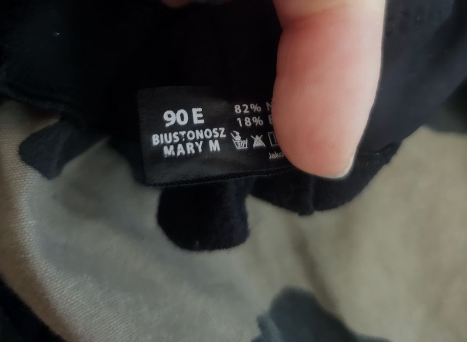 Czarny biustonosz Marlyn